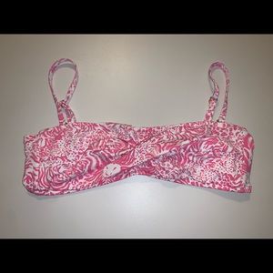 Lilly Pulitzer bikini top Get Spotted Medium